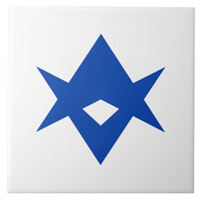 Toyota City Flaggenfliese Fliese (Vorderseite)