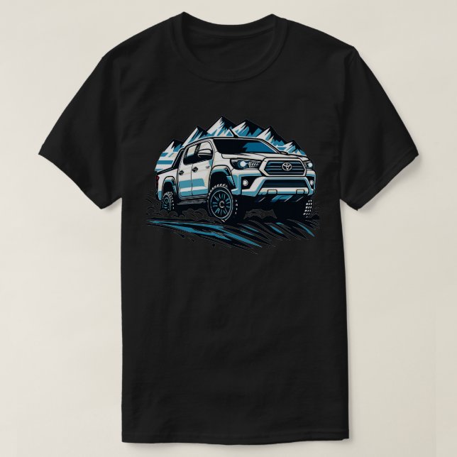 Toyota Hilux 3 T-Shirt (Design vorne)