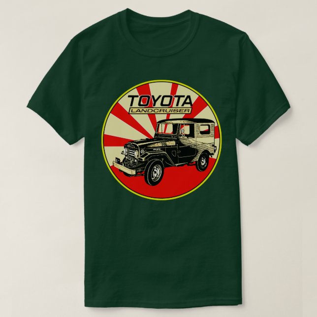 Toyota Land Cruiser T-Shirt (Design vorne)