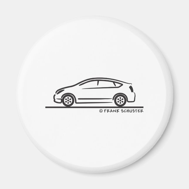 Toyota Prius Magnet (Vorne)