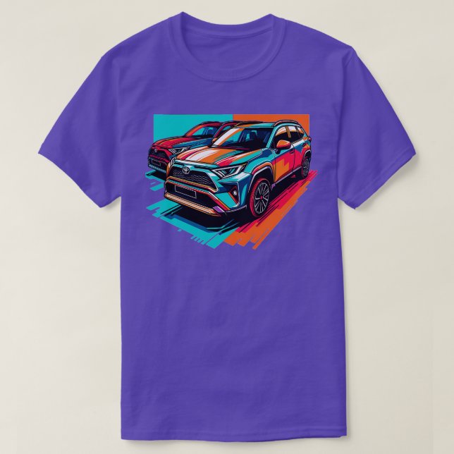 Toyota RAV4 21 T-Shirt (Design vorne)