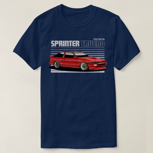 TOYOTA SPRINTER TRUENO T-Shirt (Design vorne)