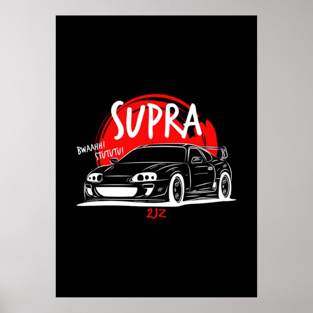 Toyota Supra Mk4 Poster (Vorne)