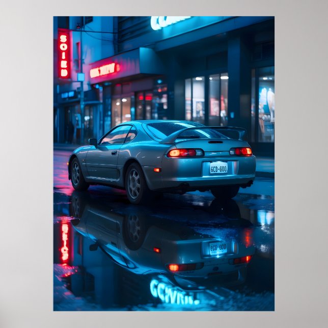 Toyota Supra Poster (Vorne)