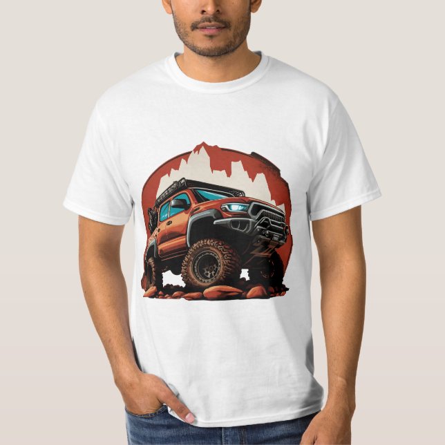 Toyota Tacoma Rock Crawler T-Shirt (Vorderseite)