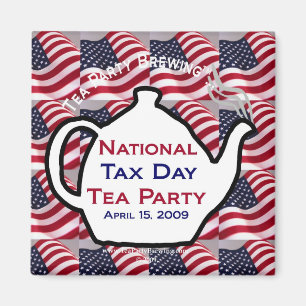 TP0100 Tea Party Magnet