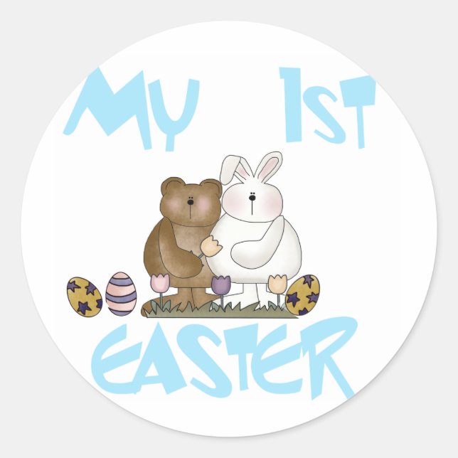 TPFIRSTEASTERBOY RUNDER AUFKLEBER (Vorderseite)