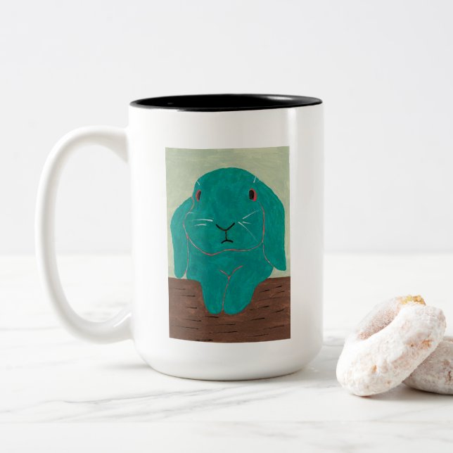 TPIO "Ich habe gemischte Gefühle über meine Doktor Zweifarbige Tasse (Mit Donut)
