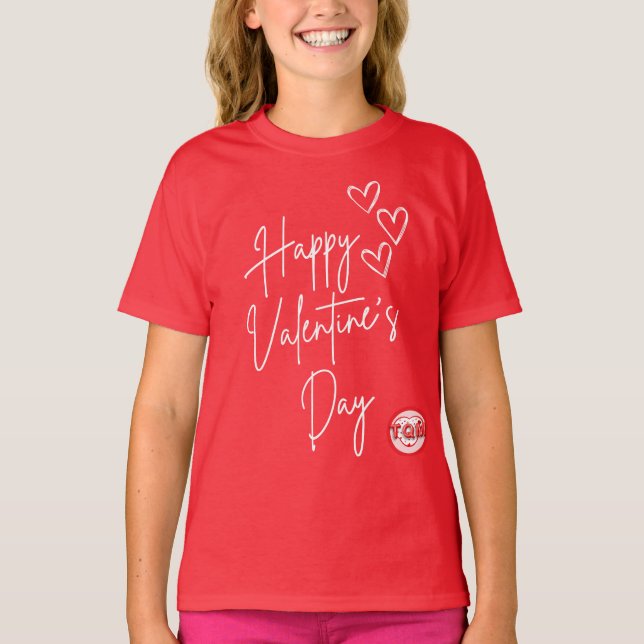TQM - Happy Valentine's Day T-Shirt (Vorderseite)