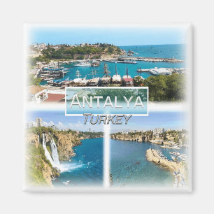 TR0026 Europa, Türkei, Antalya, Kühlschrank Magnet