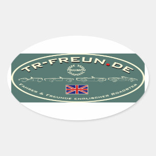 TR-Freun.de autocollants ovale