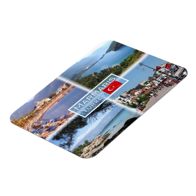 TR Marmaris - Icmeler beach - Oludeniz Blue Lagoon Magnet (Linke Seite)