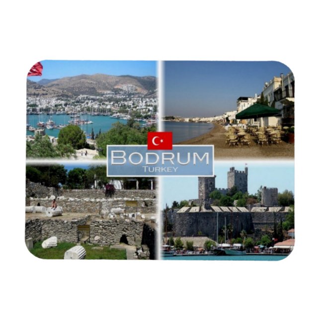 TR Türkei - Bodrum - Magnet (Horizontal)