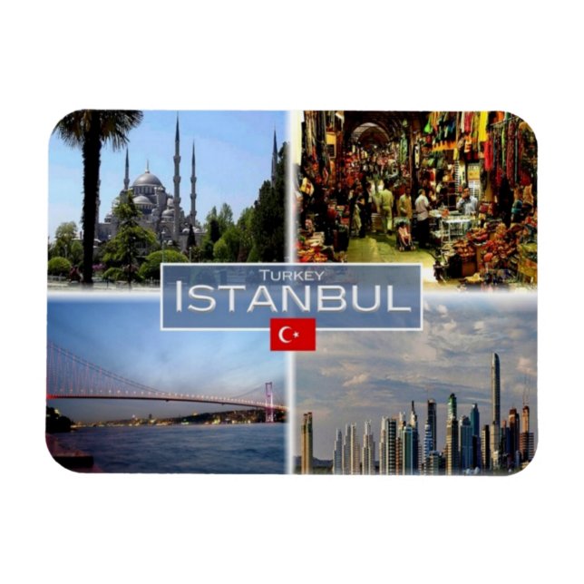 TR Türkei - Istanbul - Magnet (Horizontal)