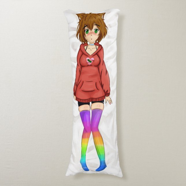 Traa-TAN Körper-Kissen Seitenschläferkissen (Vorderseite Vertikal)