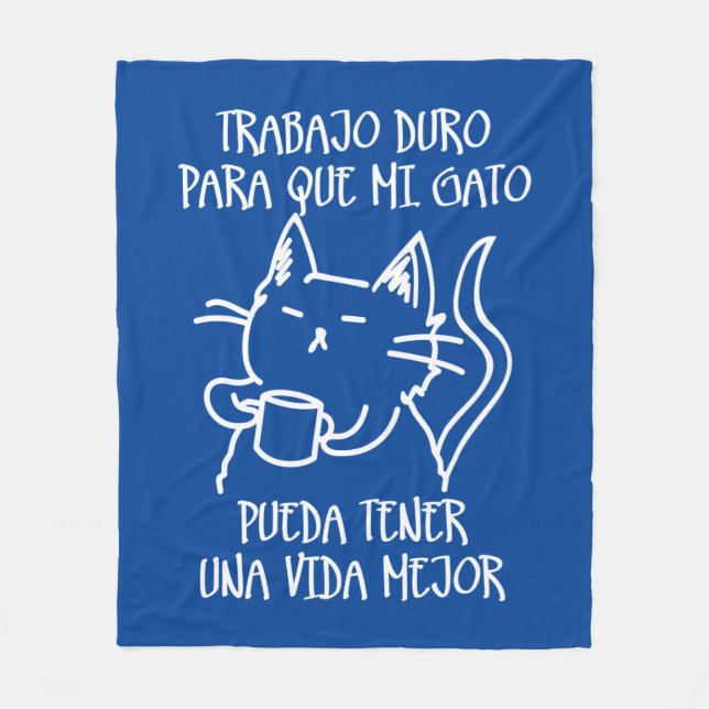 Trabajo duro fleecedecke (Vorderseite)