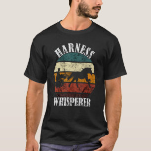Trabrenn-Flüsterer Retro-Rennreiten Pferd T-Shirt