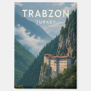 🌲 Trabzon Türkei Bergkloster Talansichten Magnet