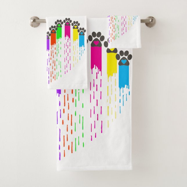 Traces De Mon Serviette De Coeur (En situation)