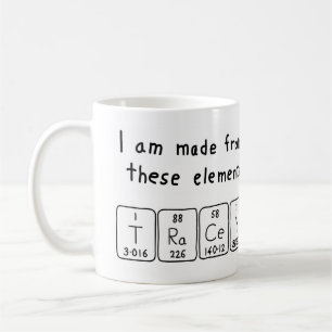 Tracey Namen-Tasse periodischer Tabelle Kaffeetasse