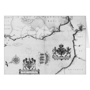 Tracez No.8 montrant l'itinéraire de la flotte