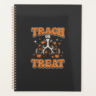 Trach ou Treat Design Respiratoire Halloween