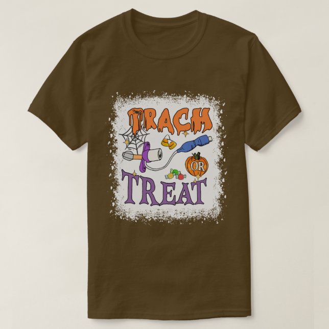 Tracht oder Leckerei Nurse Atemtherapeut ICU RN T-Shirt (Design vorne)