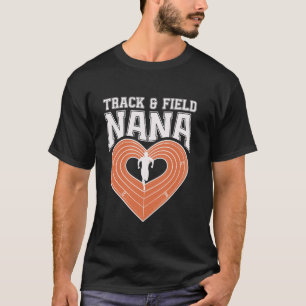 Track and Field Nana Oma Proud Athlete Mütter T-Shirt