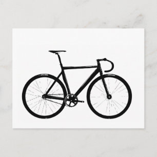 Track Bike Postkarte