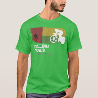 Track-Cycling-Guinea Bissau Road Racing Speed T-Shirt