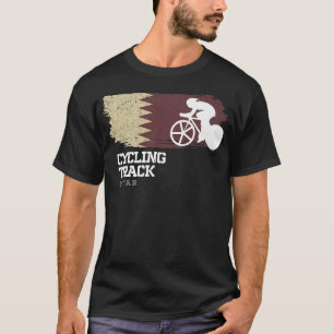 Track Cycling Qatar Road Racing Speed Cyclist T-Shirt