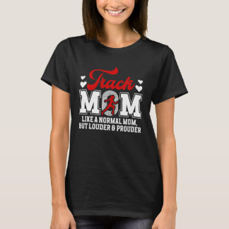 Track-Mom Definition Track-und-Field-Mom Track-Mam T-Shirt