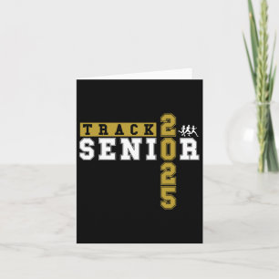 Track Senior Night Track Senior 2025 Abschluss 14 Karte
