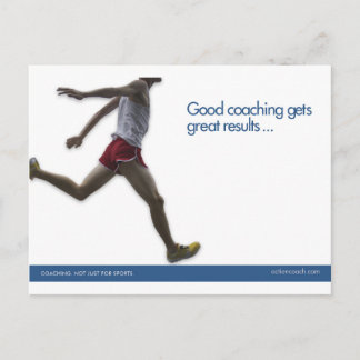 Track Sports Postcard Postkarte