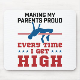 Track und Field High Jump jedes Mal, wenn ich hoch Mousepad