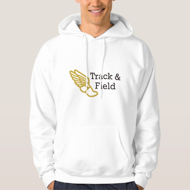 Track und Field Hoodie (Vorderseite)