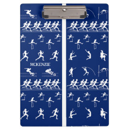 Track und Field Klemmbrett