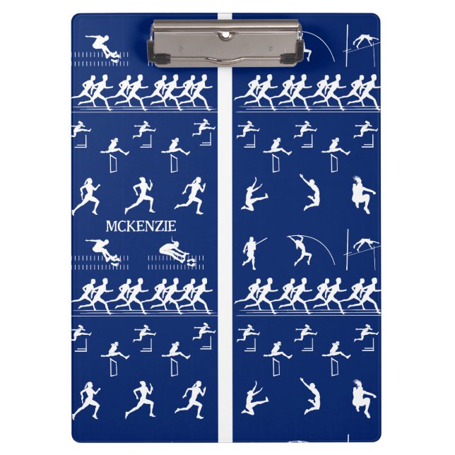 Track und Field Klemmbrett (Vorderseite)