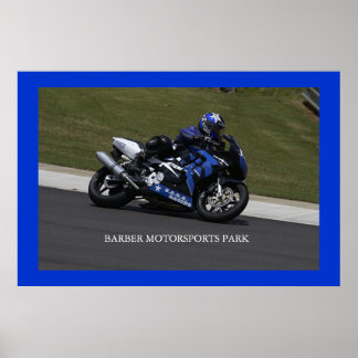 Trackday in Barbers Poster