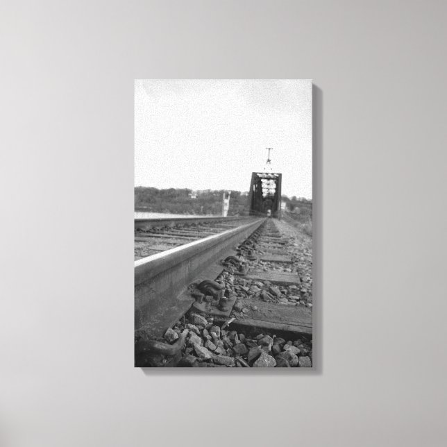 Tracks Leinwanddruck (Vorderseite)