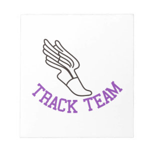 Trackteam Notizblock