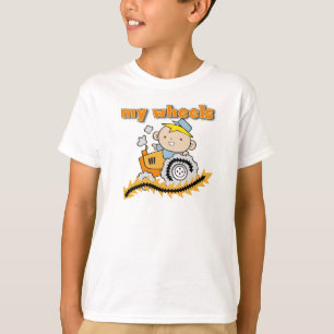 Tracteur mes T-shirts et cadeaux de roues