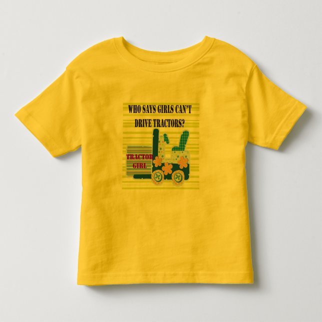 Tractor Girl Tshirts et cadeaux (Devant)