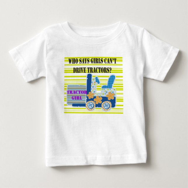 Tractor Girl Tshirts et cadeaux (Devant)