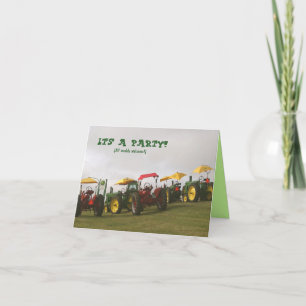 Tractor Invitation: All models welcome! Einladung