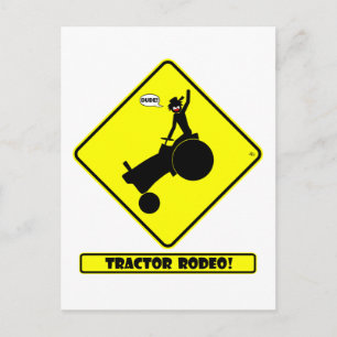 TRACTOR RODEO 1 POSTKARTE