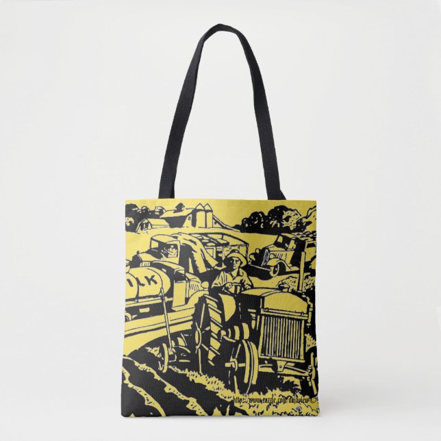 "Tractorville" Tasche (Vorderseite)