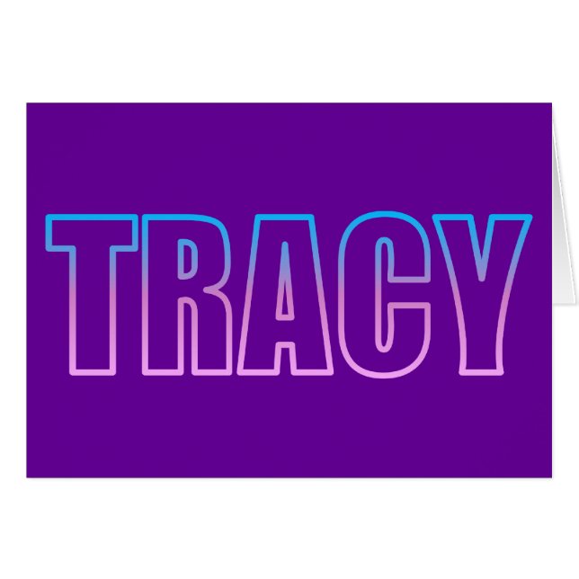 Tracy (Vorderseite (Horizontal))