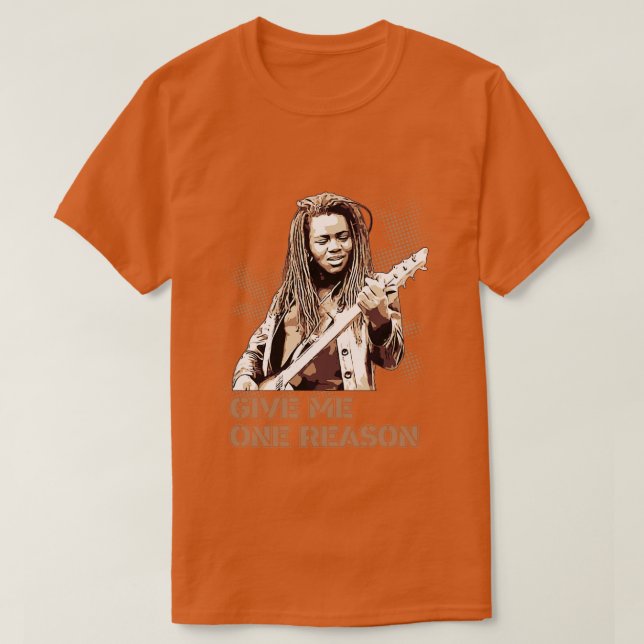 Tracy Chapman Gib mir einen Grund T-Shirt (Design vorne)