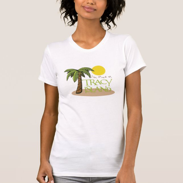 Tracy Insel-Trägershirt T-Shirt (Vorderseite)